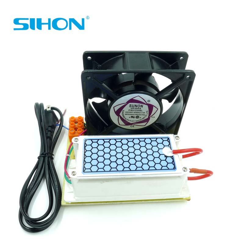 5000mg/h DIY臭氧發(fā)生器 電源臭氧板 帶插頭 - 圖片 2